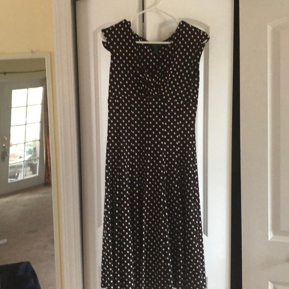 Ralph Lauren polka dot dress